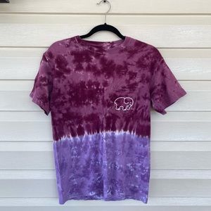 Ivory Ella Purple Tye Dye T-Shirt Size S